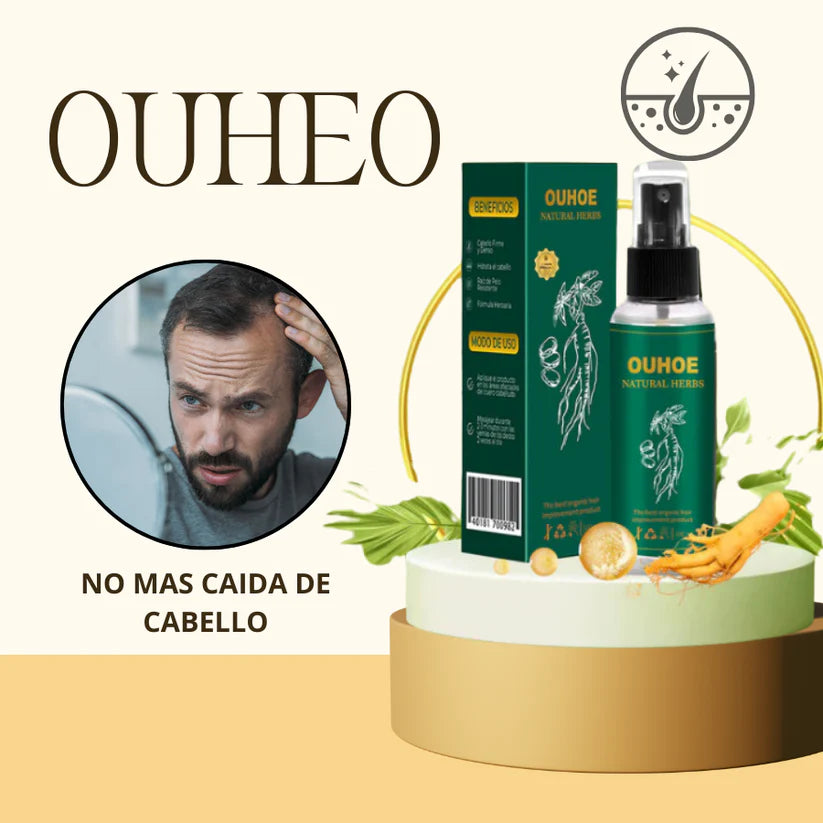 OUHOE-SPRAY PARA DECIR ADIOS A LA CAIDA DE CABELLO